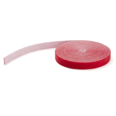 StarTech.com HKLP25RD - Cable - Hook and Loop - 7.6 m - Red