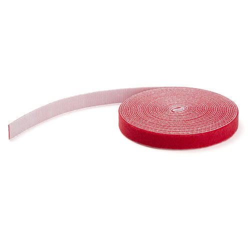 StarTech.com HKLP25RD - Cable - Hook and Loop - 7.6 m - Red