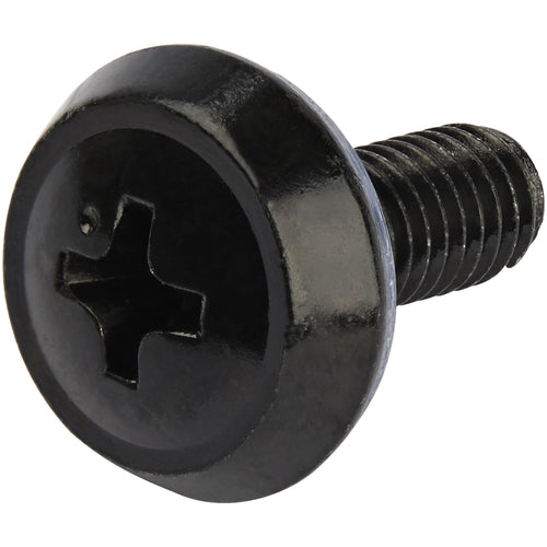 CABSCREW1032 - STARTECH.COM 10-32 SERVER RACK SCREWS AND NUTS - 50 PACK - BLACK, 2 YR