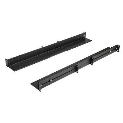 StarTech.com UNIRAILS1UB - Rack Rails - 1U - 4 post - 200 Lbs Max