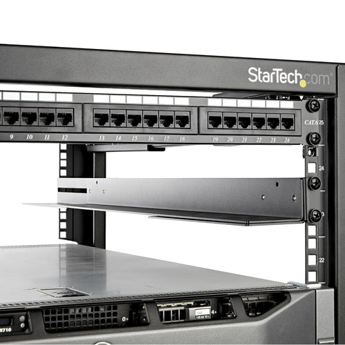 StarTech.com UNIRAILS1UB - Rack Rails - 1U - 4 post - 200 Lbs Max