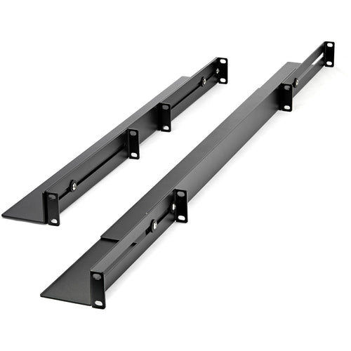 StarTech.com UNIRAILS1UB - Rack Rails - 1U - 4 post - 200 Lbs Max
