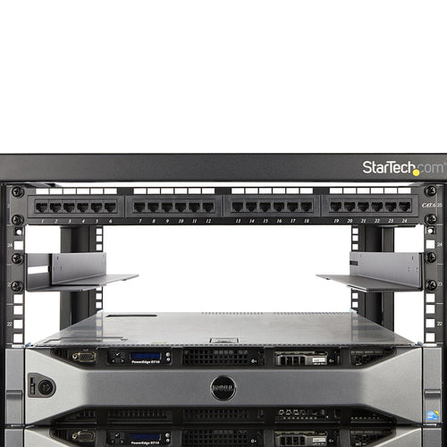 StarTech.com UNIRAILS1UB - Rack Rails - 1U - 4 post - 200 Lbs Max