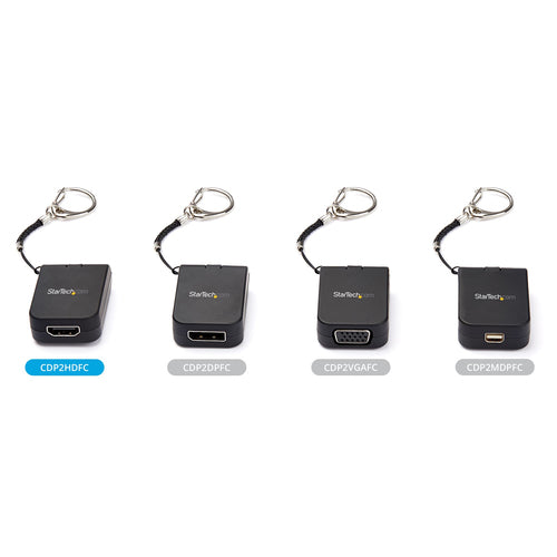StarTech.com CDP2HDFC - Keychain Adapter - USB C to HDMI - 4K 30