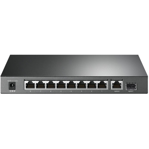 TP-Link TL-SG1210P - TP LINK 10-Port Gigabit Desktop Switch with 8-Port PoE+