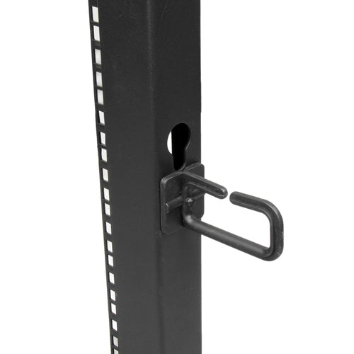 StarTech.com 4POSTRACK15U - 15U 19in Open Frame Server Rack 22-40in