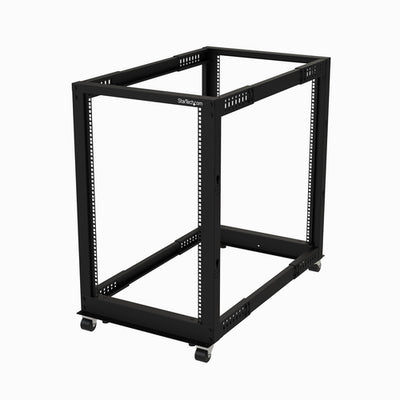 StarTech.com 4POSTRACK18U - Rack - 18U Open Frame - 22-40 in. Depth