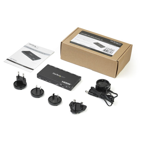 StarTech.com ST122HD20S - Splitter - HDMI Splitter 2 port - 4k60Hz