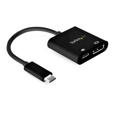 StarTech.com CDP2DP14UCPB - Adapter - USB C to DisplayPort - 60W PD