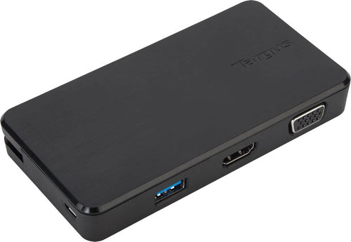 Targus DSU100US - USB 3.0 & USB-C DUAL TRAVEL DOCK