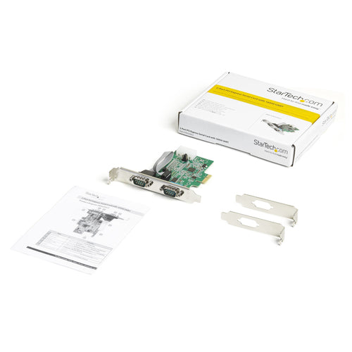 StarTech.com PEX2S953 - PCI-E RS232 Serial Card Asix AX99100