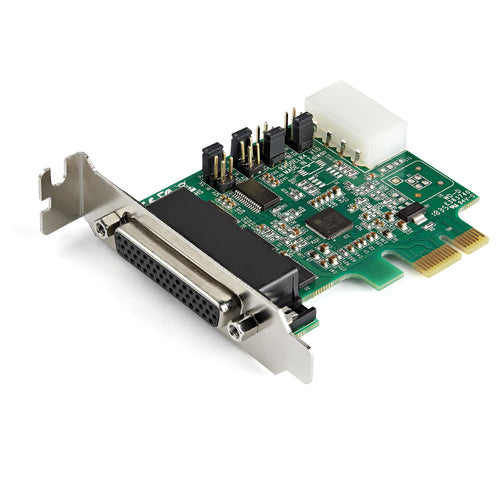 StarTech.com PEX4S953LP - PCI-E LP - RS232 Card - Asix AX99100