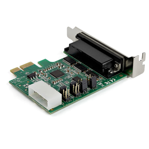 StarTech.com PEX4S953LP - PCI-E LP - RS232 Card - Asix AX99100