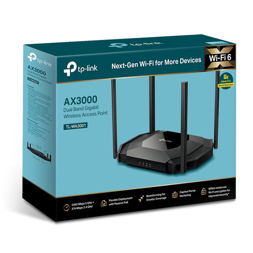 TP-Link TL-WA3001 - TP LINK AX3000 Gigabit Wi-Fi 6 Access Point