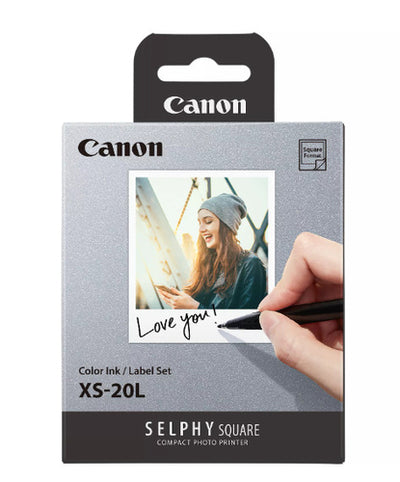 XS-20L - Canon Selphy XS-20L Photo Paper + Ink 20 Pack