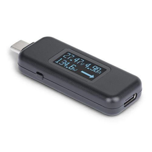 StarTech.com USBC-PWRTESTER - USB-C Power Tester Digital Multimeter