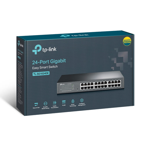 TL-SG1024DE - TP-LINK TL-SG1024DE 24 Port Gigabit Easy Smart Switch