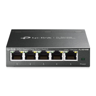 TL-SG105E - TP-LINK TL-SG105E - 5-Port Gigabit Easy Smart Switch