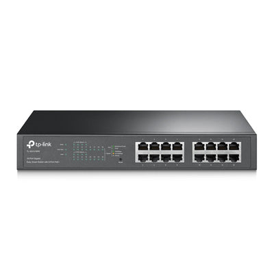TL-SG1016PE - TP-Link TL-SG1016PE 16-Port Gigabit Desktop/Rackmount Switch With 8-Port PoE+
