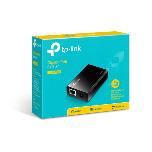 TL-POE10R - TP-Link PoE Receiver Adapter, IEEE 802.3af, up to 100m, 5V/12V power output