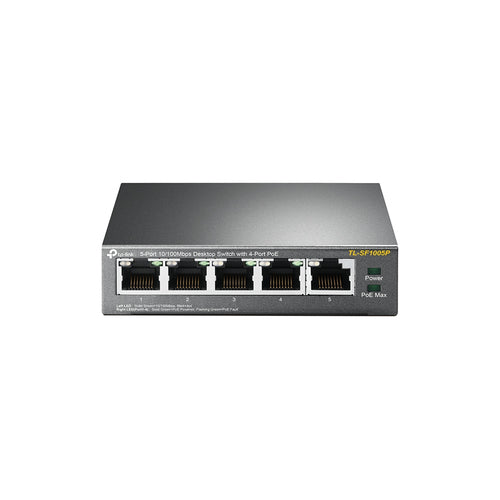 TL-SF1005P - TP-Link TL-SF1005P 5-Port 10/100Mbps Desktop Switch With 4-Port PoE