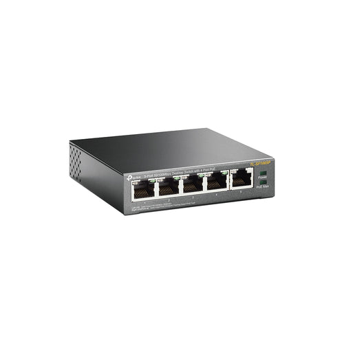 TL-SF1005P - TP-Link TL-SF1005P 5-Port 10/100Mbps Desktop Switch With 4-Port PoE