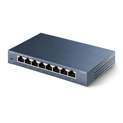 TL-SG108 - TP-Link SG108 8 Port Gigabit Switch Steel Case