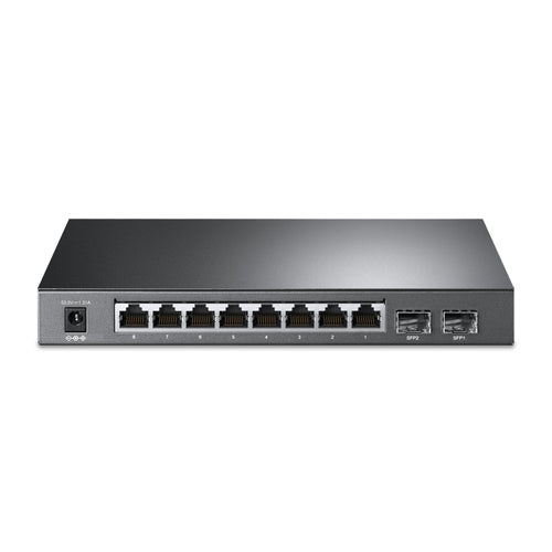 TL-SG2210P - TP-LINK TL-SG2210P 8-Port Gigabit Smart PoE Switch with 2 SFP Slots