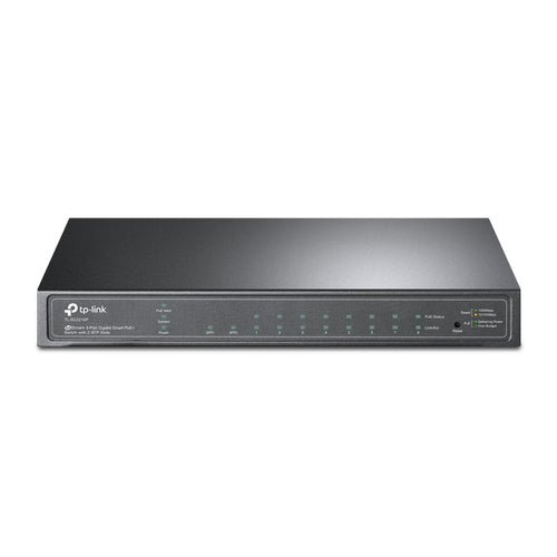 TL-SG2210P - TP-LINK TL-SG2210P 8-Port Gigabit Smart PoE Switch with 2 SFP Slots