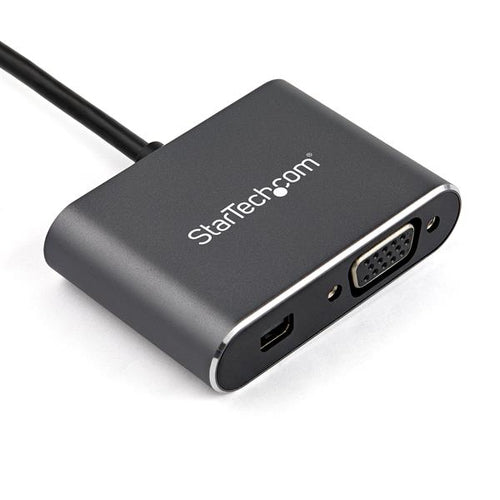 StarTech.com CDP2MDPVGA - Adapter - USB C to mDP or VGA - HDR 4K60