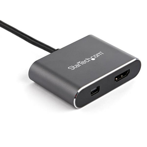 StarTech.com CDP2HDMDP - USB-C to HDMI or mDP 2-in-1 Adapter