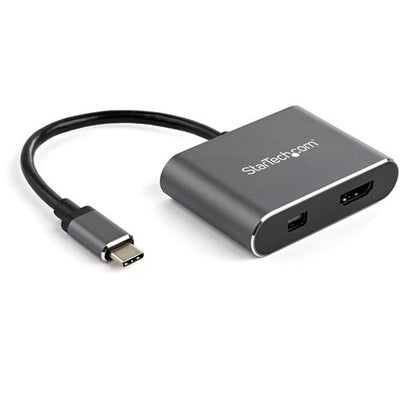 StarTech.com CDP2HDMDP - USB-C to HDMI or mDP 2-in-1 Adapter