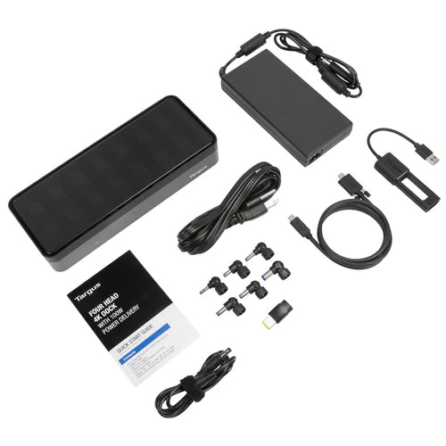 Targus DOCK570AUZ - USB-C QUAD VIDEO 4K DOCK WITH 100W POWER