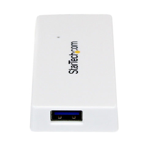 StarTech.com ST4300MINU3W - Portable 4 Port Mini USB 3.0 Hub - White