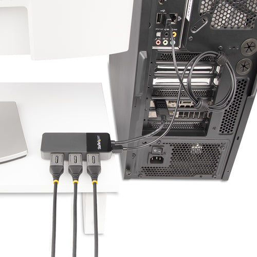 StarTech.com MST14DP123DP - MST Hub - DP 1.4 to 3x DP - 3 x 4K