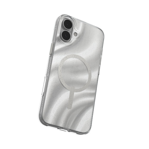 Zagg iPhone 16 Pro Milan Snap Case - Swirl Glitter