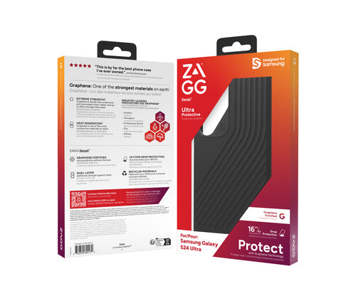 702313625 - ZAGG Denali - Samsung GS24 Ultra - Black