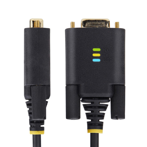 STARTECH.COM 2M USB TO SERIAL ADAPTER CABLE, COM RETENTION, RS232, 2 YR