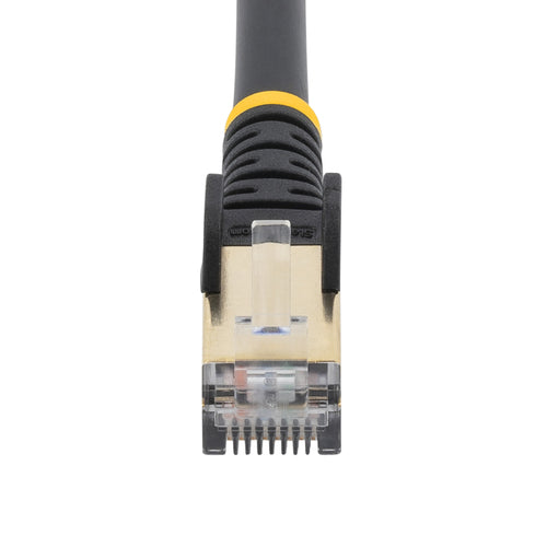 STARTECH.COM 7M CAT6A ETHERNET CABLE - BLACK - SNAGLESS RJ45 CONNECTORS, LTW