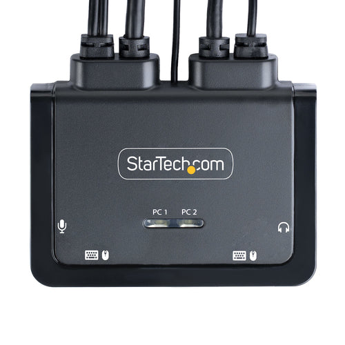 C2-D46-UC2-CBL-KVM - STARTECH.COM 2-PORT USB-C CABLE KVM SWITCH, 4K 60HZ DP OUTPUT, 2 YR