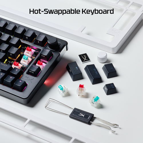 HP 91Y91AA - HYPERX ALLOY RISE 75 WIRELESS GAMING KEYBOARD