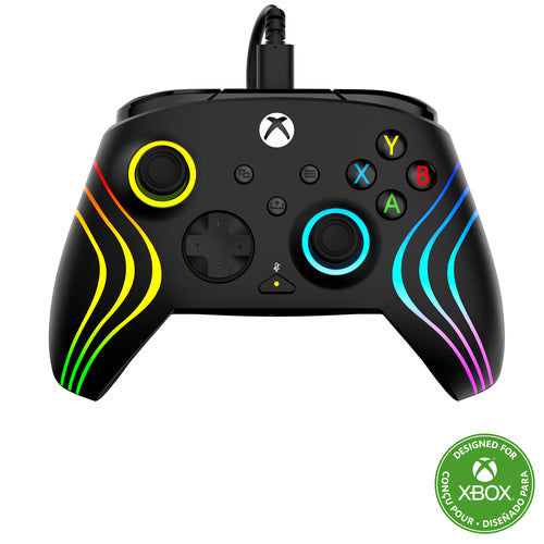 TBC-2002-05 - TURTLE BEACH AFTERGLOW WAVE WIRED CONTROLLER - BLACK XBX
