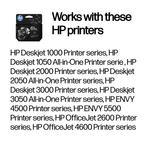 C0PA4AA - HP 61XL Black Original Ink Cartridge
