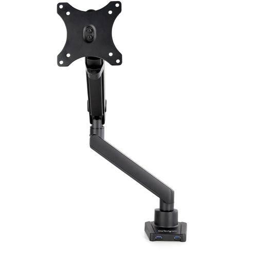 STARTECH.COM SINGLE DESK MOUNT MONITOR ARM - 2 BUILT-IN USB 3.0 PORTS, 2 YR