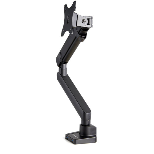 STARTECH.COM SINGLE DESK MOUNT MONITOR ARM - 2 BUILT-IN USB 3.0 PORTS, 2 YR