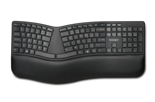 KENSINGTON K75401US - PRO FIT ERGONOMIC WLESS KEYBOARD - BLACK