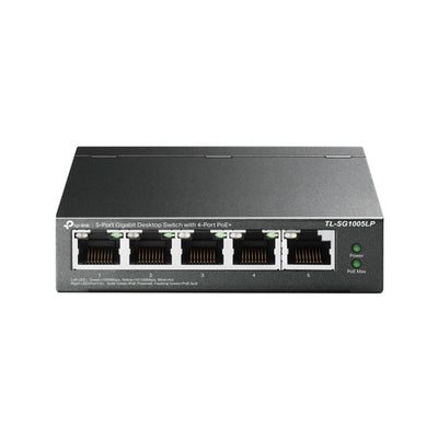 TL-SG1005LP - TP-Link TL-SG1005LP 5-Port Gigabit Desktop-Switch mit 4 PoE-Ports