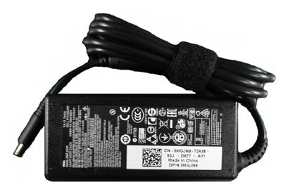 Dell Power Adapter AC 65W 4.5mm Output - C6 3-Pin AC Input - DPN
