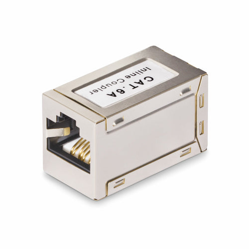 StarTech.com IN-CAT6A-COUPLER-S1 - Shielded RJ45 Coupler Cat6a Coupler F/F