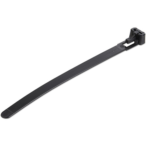 CBMZTRB5BK - STARTECH.COM 100 PACK OF 12.5CM RESEALABLE ZIP TIES - BLACK, 2 YR